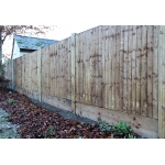 Feather Edge Fence Panel - 1.8M x 1.5M (6' x 5')